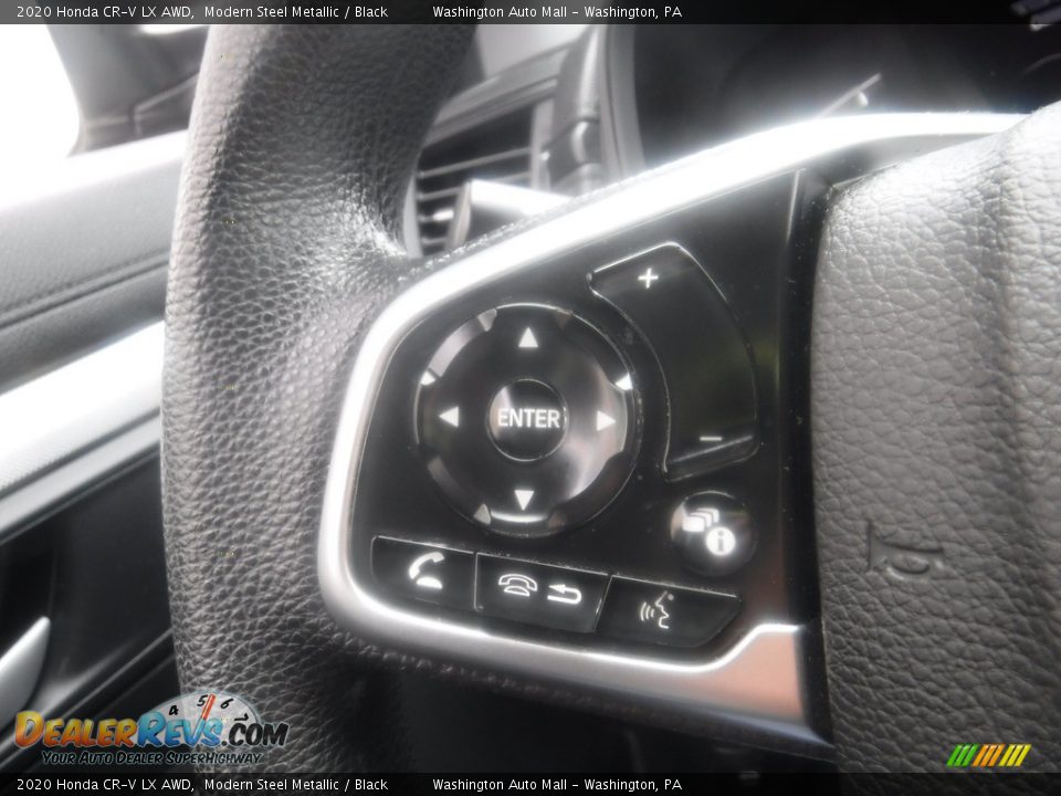 2020 Honda CR-V LX AWD Modern Steel Metallic / Black Photo #19