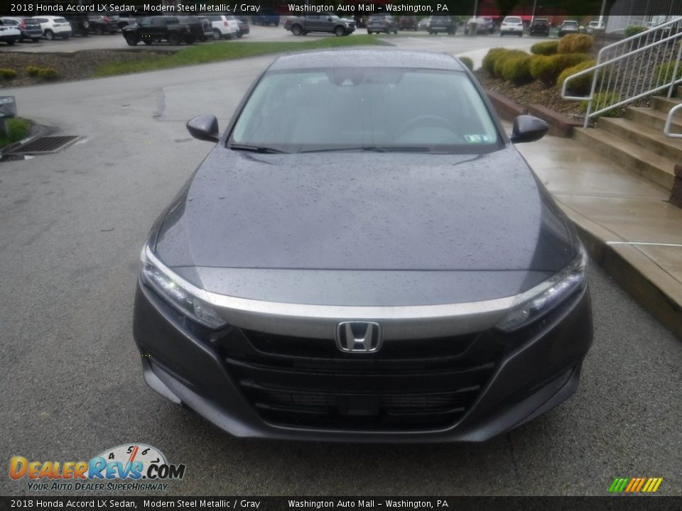 2018 Honda Accord LX Sedan Modern Steel Metallic / Gray Photo #9