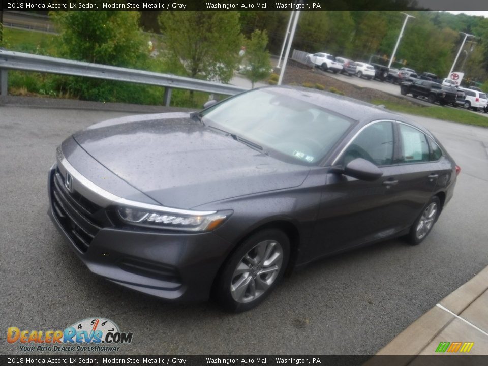 2018 Honda Accord LX Sedan Modern Steel Metallic / Gray Photo #10