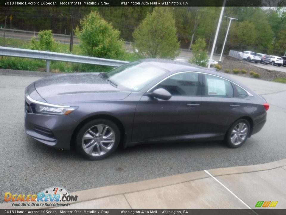 2018 Honda Accord LX Sedan Modern Steel Metallic / Gray Photo #11