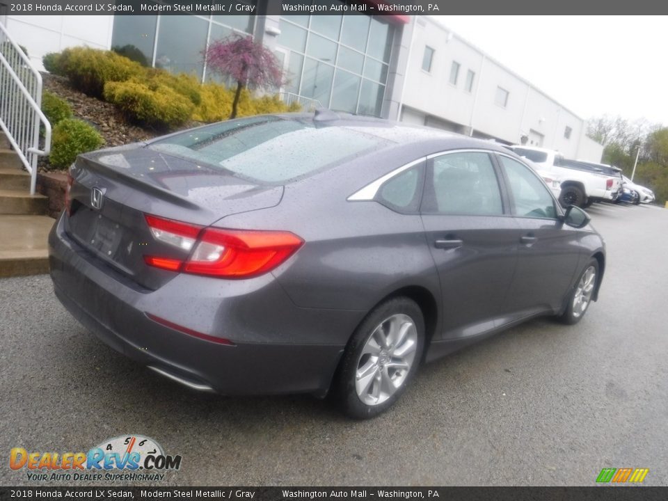 2018 Honda Accord LX Sedan Modern Steel Metallic / Gray Photo #13