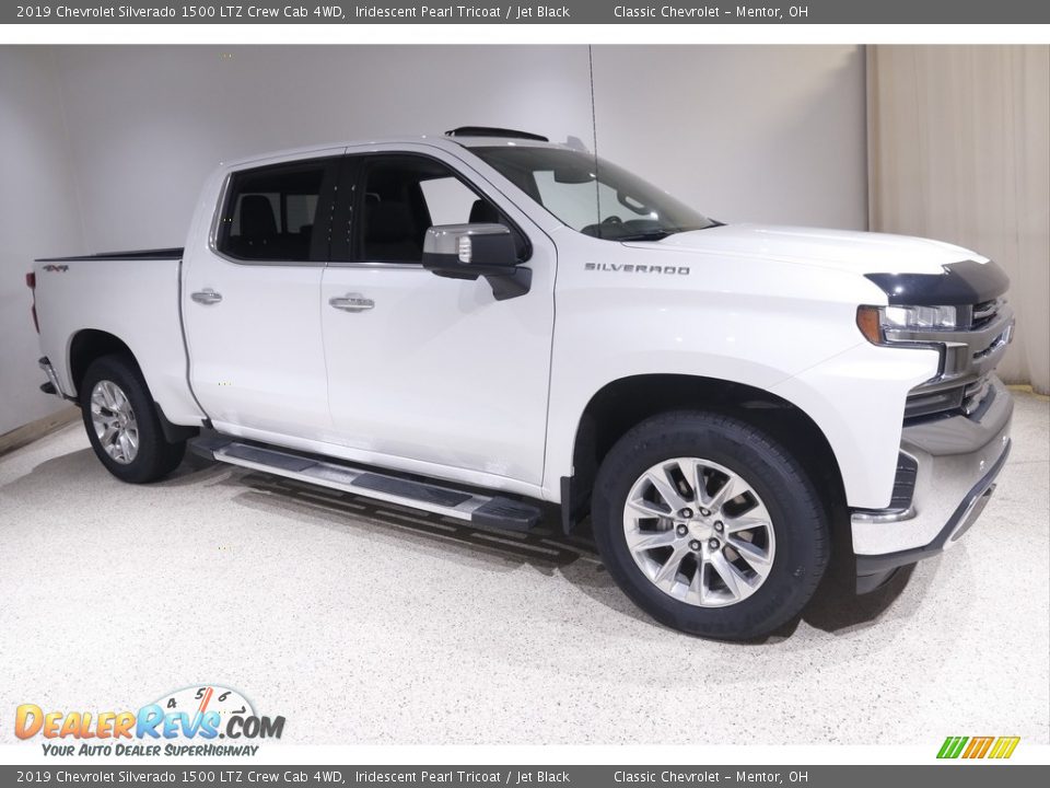 2019 Chevrolet Silverado 1500 LTZ Crew Cab 4WD Iridescent Pearl Tricoat / Jet Black Photo #1