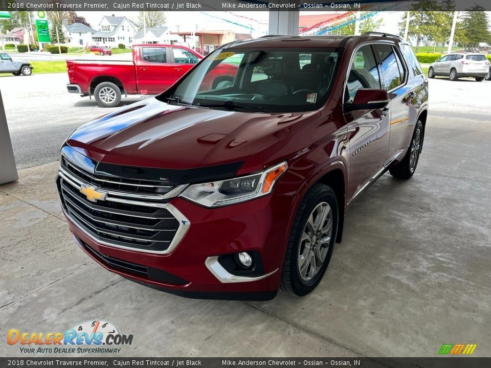 2018 Chevrolet Traverse Premier Cajun Red Tintcoat / Jet Black Photo #2