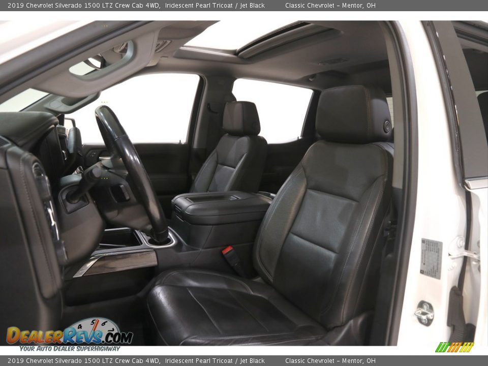 2019 Chevrolet Silverado 1500 LTZ Crew Cab 4WD Iridescent Pearl Tricoat / Jet Black Photo #5