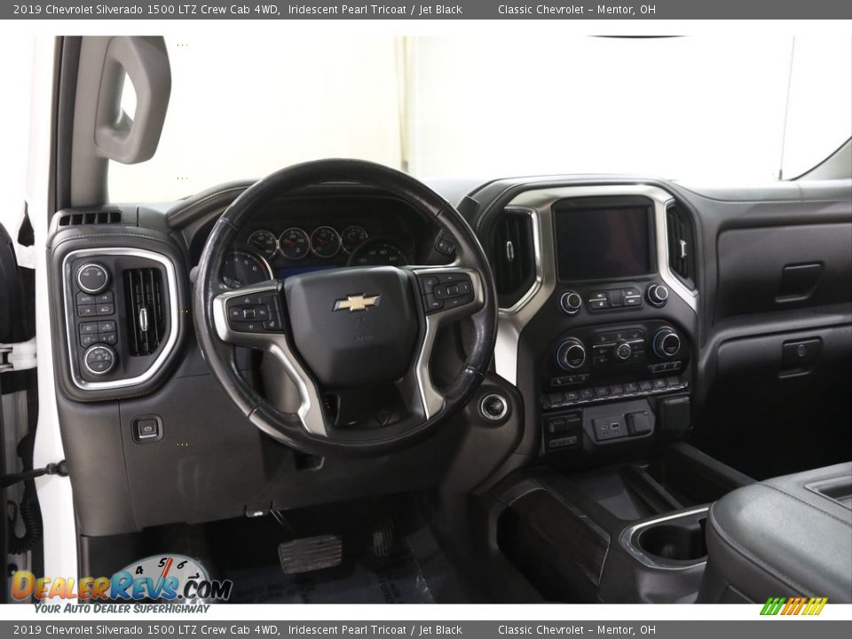 2019 Chevrolet Silverado 1500 LTZ Crew Cab 4WD Iridescent Pearl Tricoat / Jet Black Photo #7