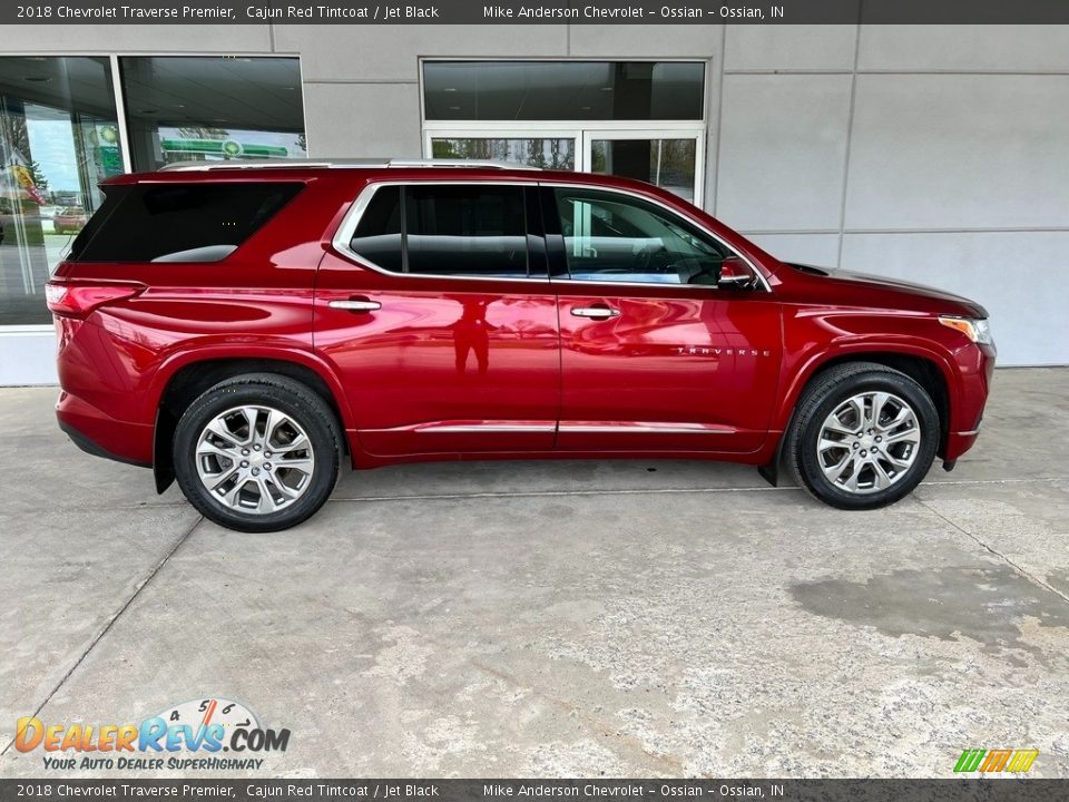 2018 Chevrolet Traverse Premier Cajun Red Tintcoat / Jet Black Photo #6