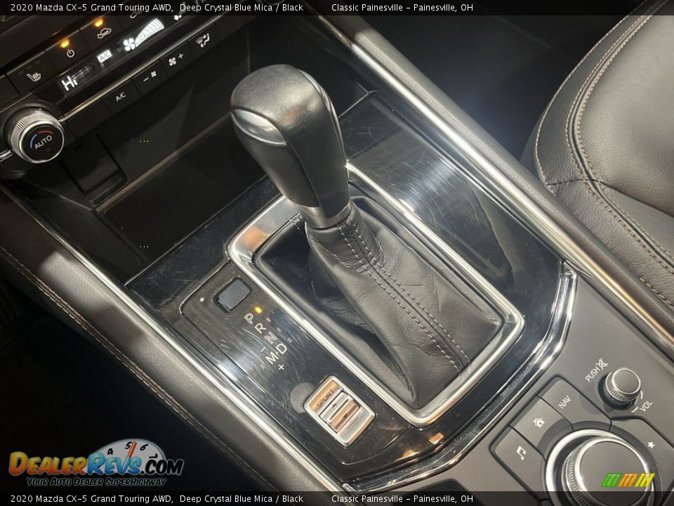2020 Mazda CX-5 Grand Touring AWD Deep Crystal Blue Mica / Black Photo #15