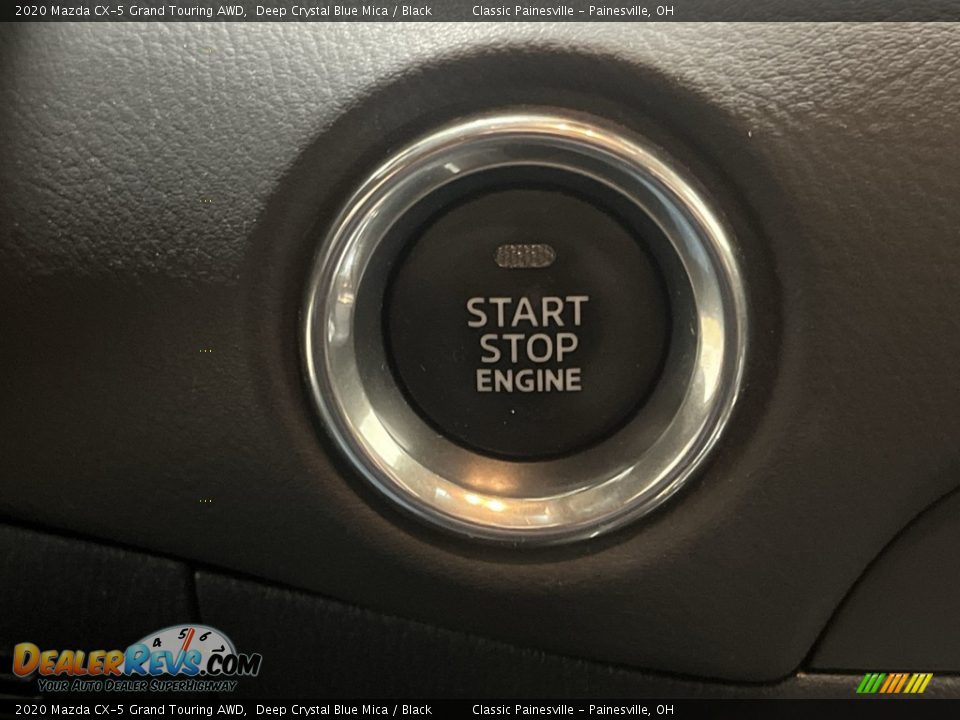 2020 Mazda CX-5 Grand Touring AWD Deep Crystal Blue Mica / Black Photo #16