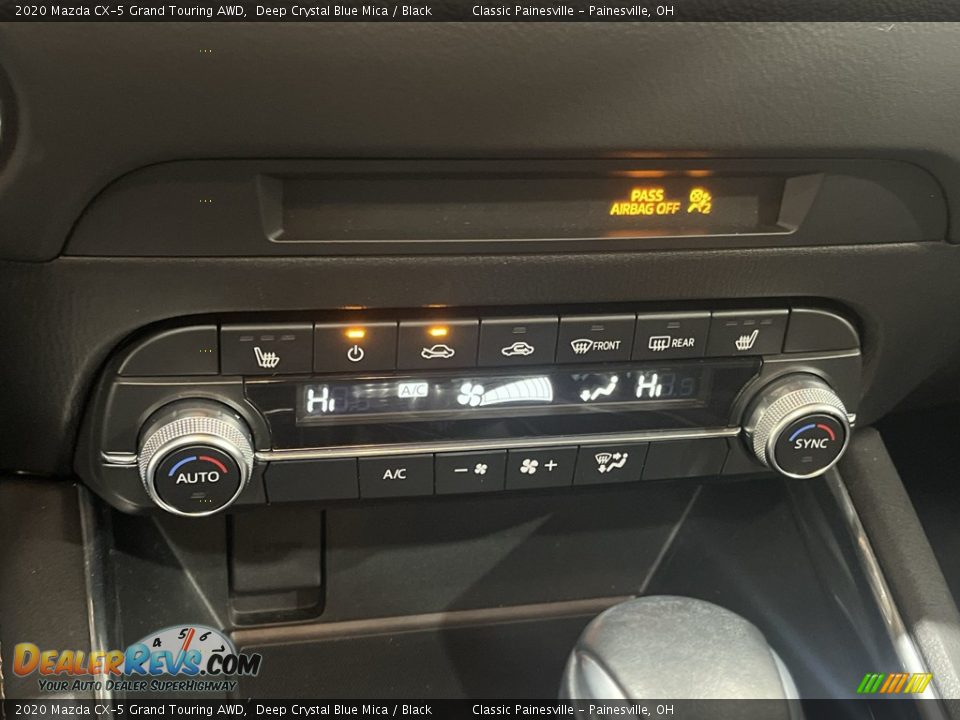 2020 Mazda CX-5 Grand Touring AWD Deep Crystal Blue Mica / Black Photo #17