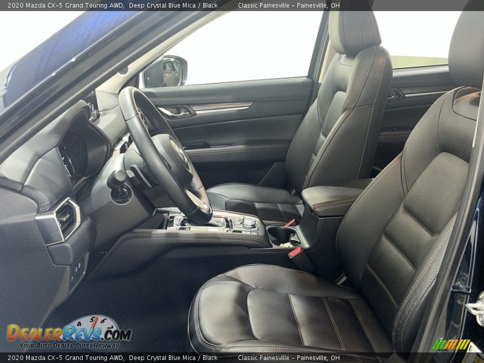 2020 Mazda CX-5 Grand Touring AWD Deep Crystal Blue Mica / Black Photo #19
