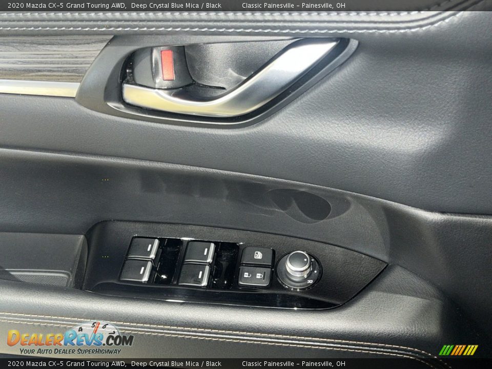 2020 Mazda CX-5 Grand Touring AWD Deep Crystal Blue Mica / Black Photo #22