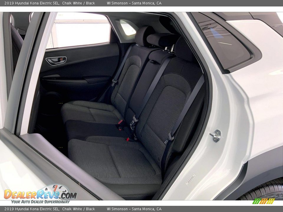 Rear Seat of 2019 Hyundai Kona Electric SEL Photo #20