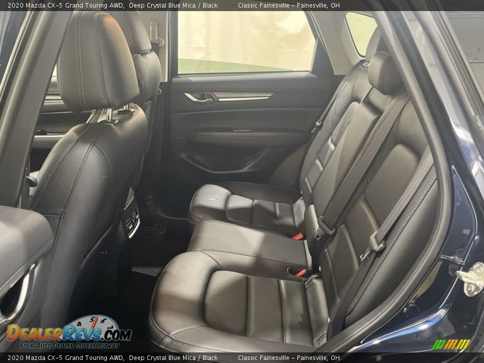 2020 Mazda CX-5 Grand Touring AWD Deep Crystal Blue Mica / Black Photo #24
