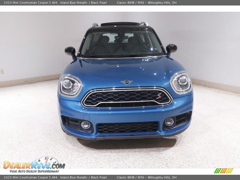 2020 Mini Countryman Cooper S All4 Island Blue Metallic / Black Pearl Photo #2