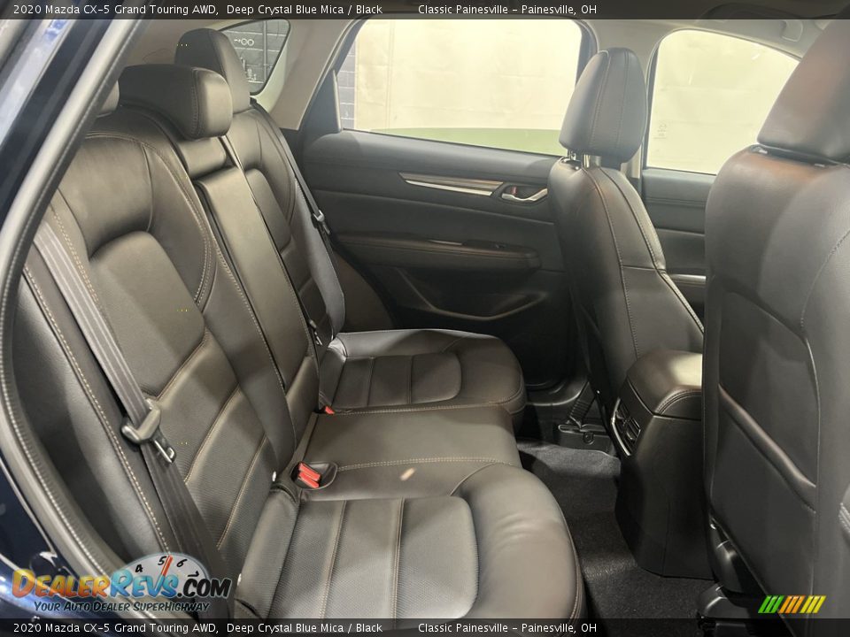 2020 Mazda CX-5 Grand Touring AWD Deep Crystal Blue Mica / Black Photo #26