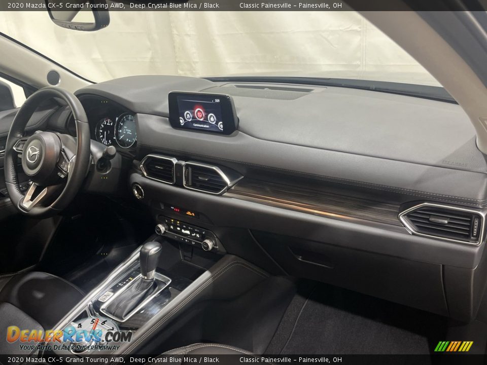 2020 Mazda CX-5 Grand Touring AWD Deep Crystal Blue Mica / Black Photo #28