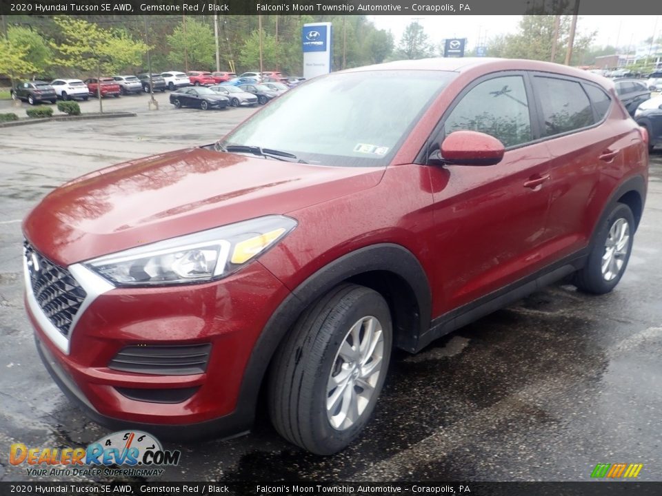 2020 Hyundai Tucson SE AWD Gemstone Red / Black Photo #1