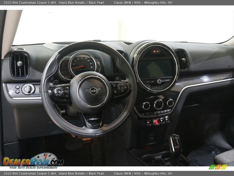 2020 Mini Countryman Cooper S All4 Island Blue Metallic / Black Pearl Photo #6