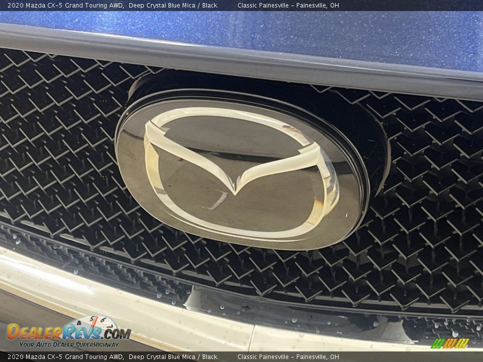 2020 Mazda CX-5 Grand Touring AWD Deep Crystal Blue Mica / Black Photo #30