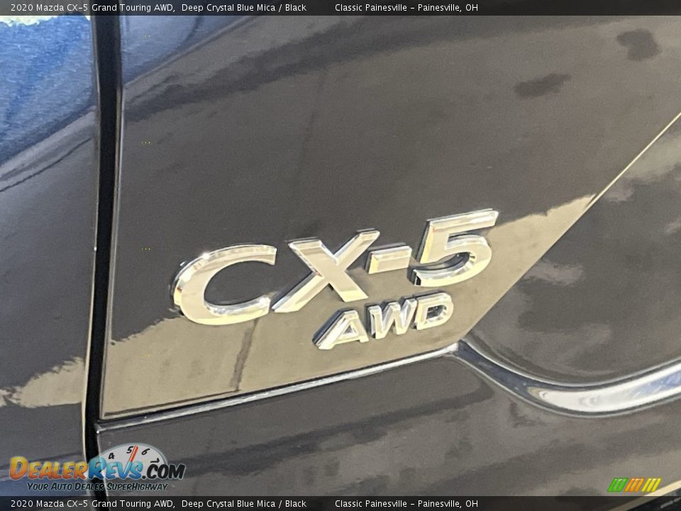 2020 Mazda CX-5 Grand Touring AWD Deep Crystal Blue Mica / Black Photo #31