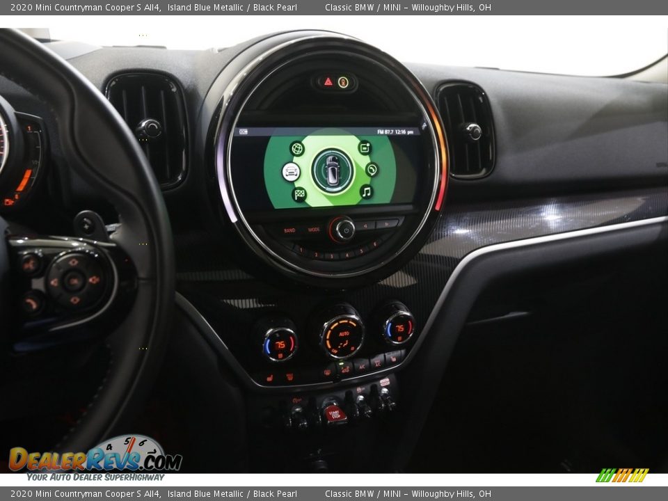 2020 Mini Countryman Cooper S All4 Island Blue Metallic / Black Pearl Photo #9