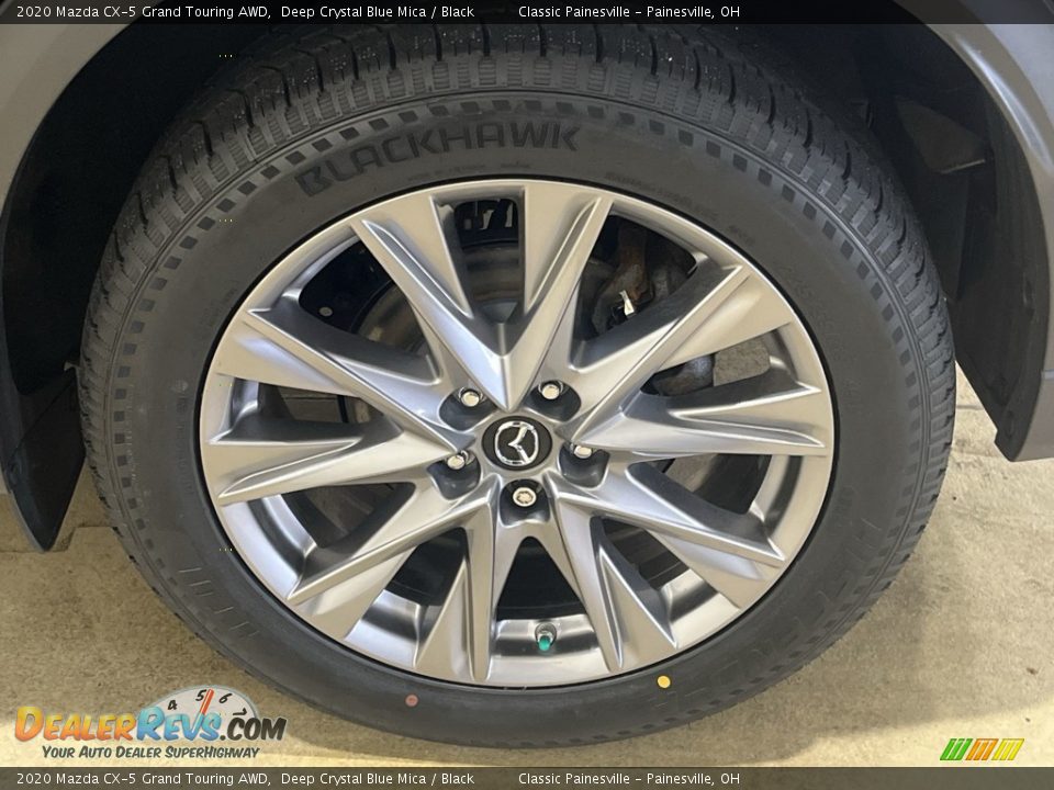 2020 Mazda CX-5 Grand Touring AWD Deep Crystal Blue Mica / Black Photo #32