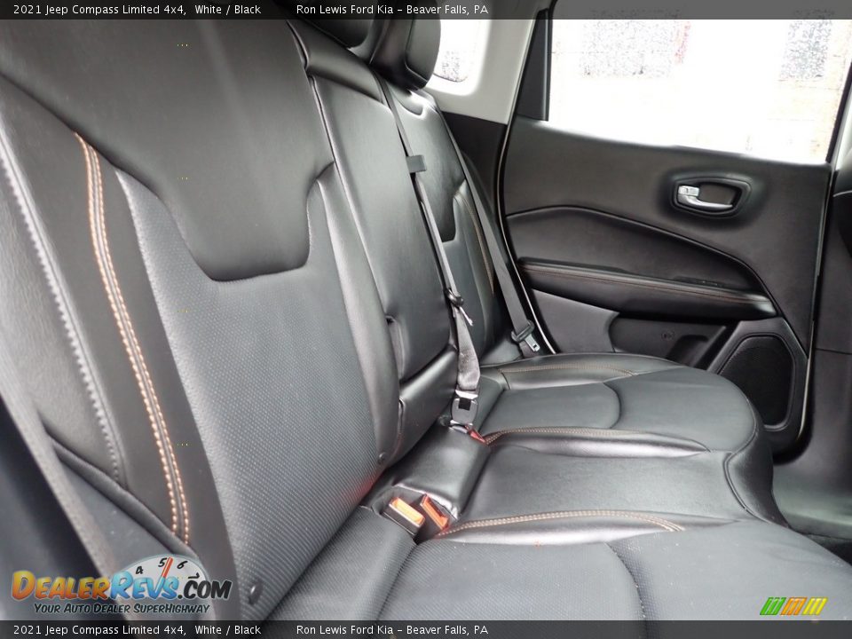 2021 Jeep Compass Limited 4x4 White / Black Photo #10