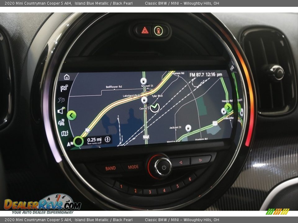 2020 Mini Countryman Cooper S All4 Island Blue Metallic / Black Pearl Photo #10