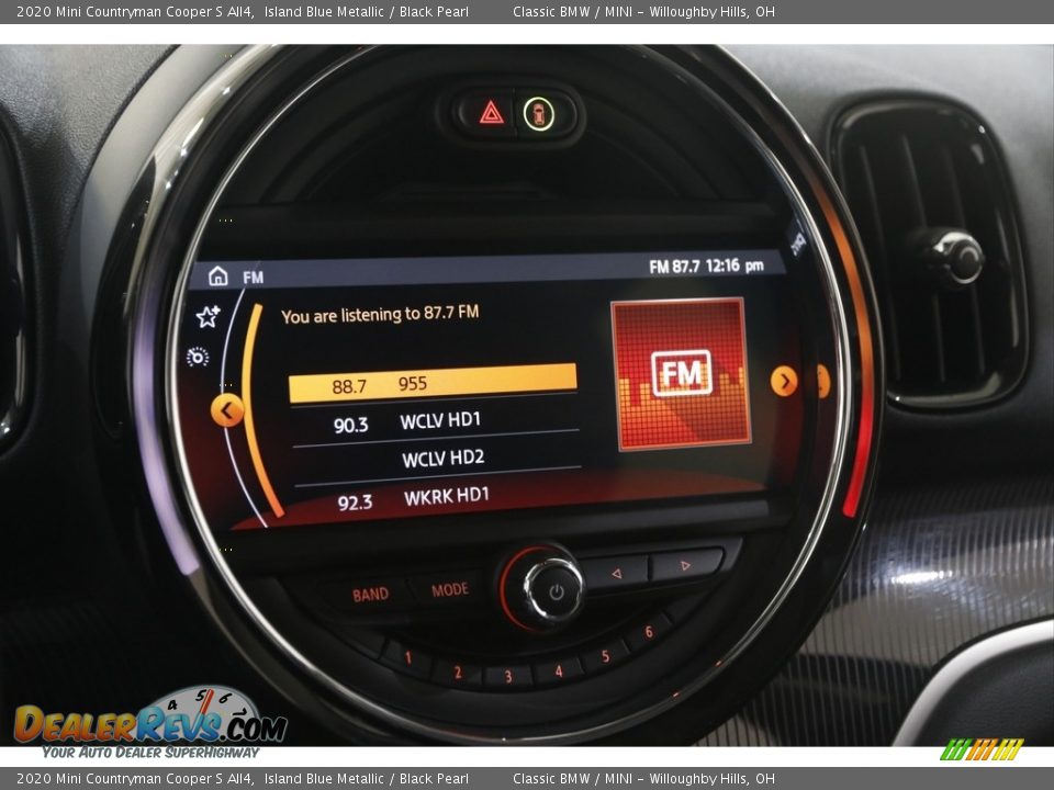 2020 Mini Countryman Cooper S All4 Island Blue Metallic / Black Pearl Photo #11