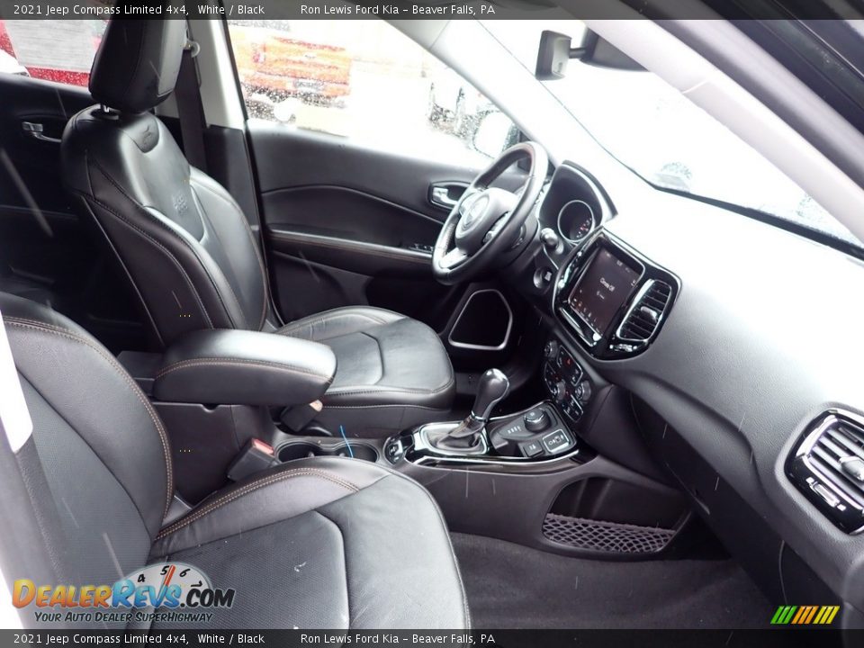 2021 Jeep Compass Limited 4x4 White / Black Photo #11