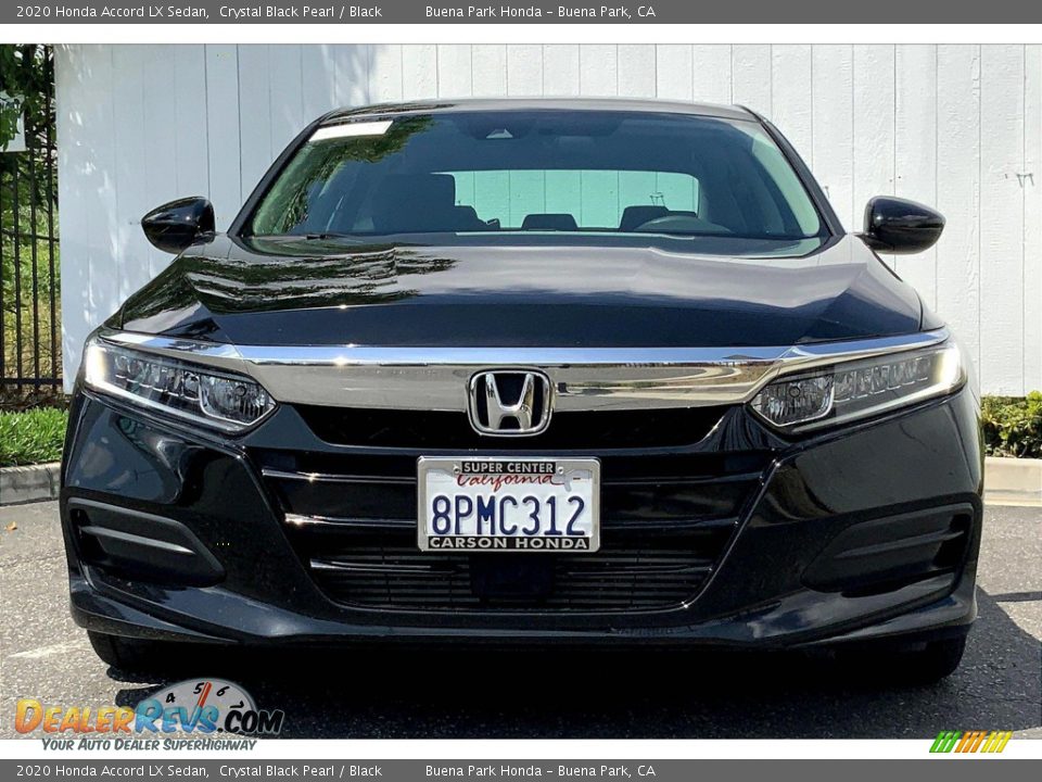 2020 Honda Accord LX Sedan Crystal Black Pearl / Black Photo #2