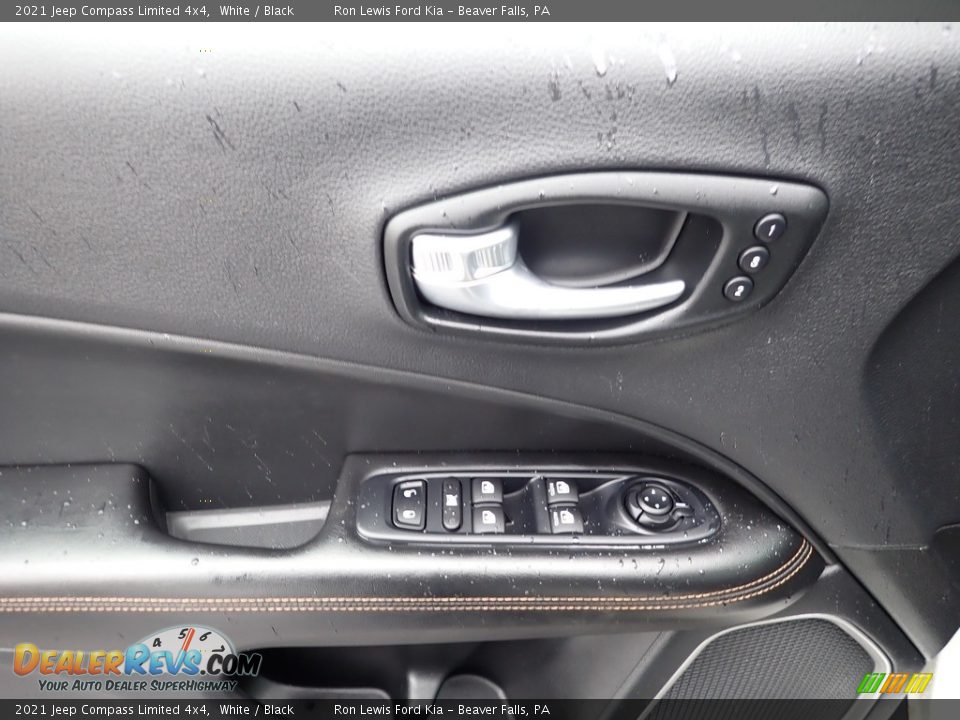 2021 Jeep Compass Limited 4x4 White / Black Photo #14