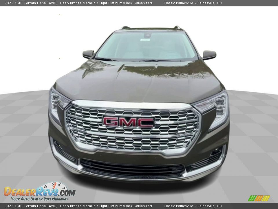 2023 GMC Terrain Denali AWD Deep Bronze Metallic / Light Platinum/Dark Galvanized Photo #3