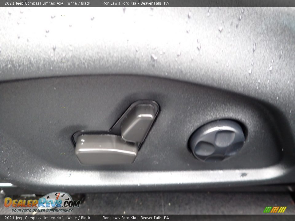 2021 Jeep Compass Limited 4x4 White / Black Photo #15