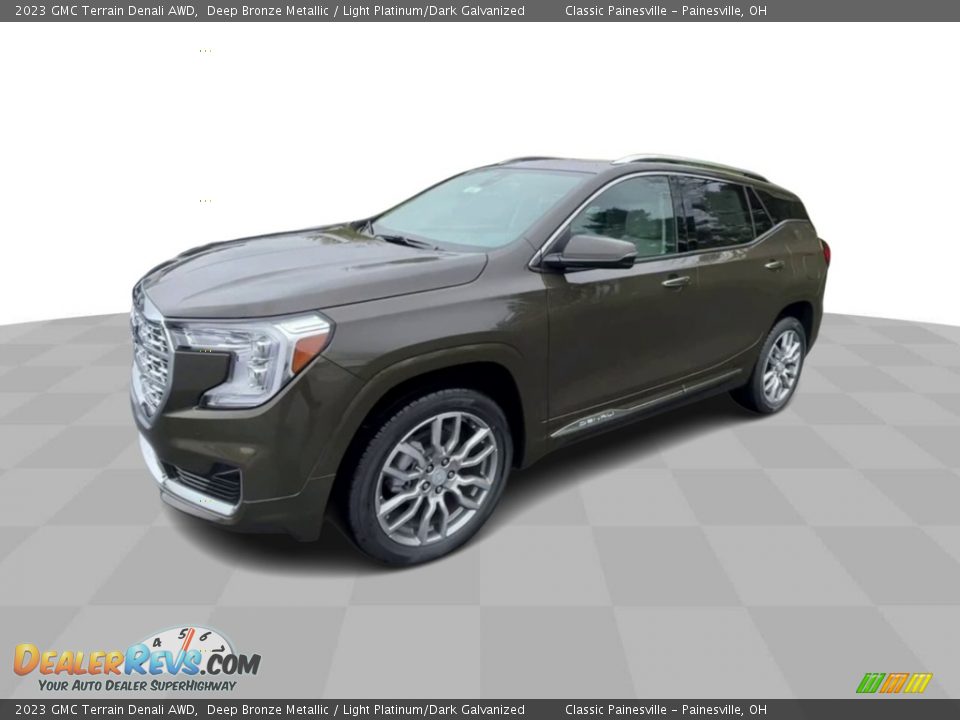 2023 GMC Terrain Denali AWD Deep Bronze Metallic / Light Platinum/Dark Galvanized Photo #4