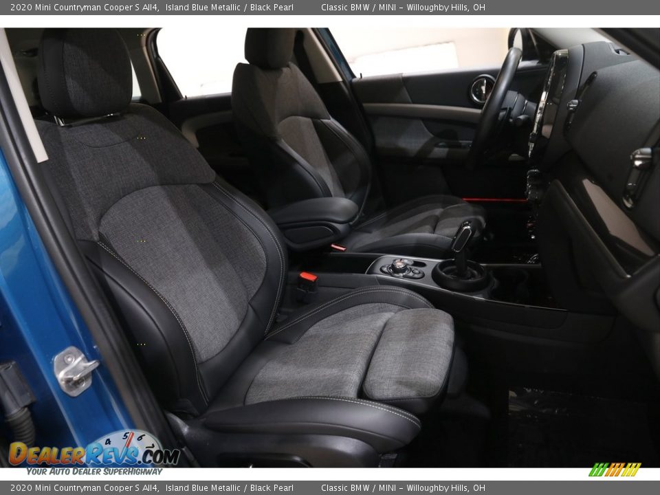 2020 Mini Countryman Cooper S All4 Island Blue Metallic / Black Pearl Photo #16