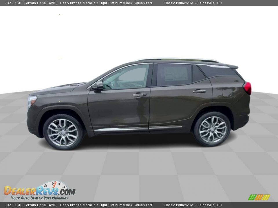 2023 GMC Terrain Denali AWD Deep Bronze Metallic / Light Platinum/Dark Galvanized Photo #5