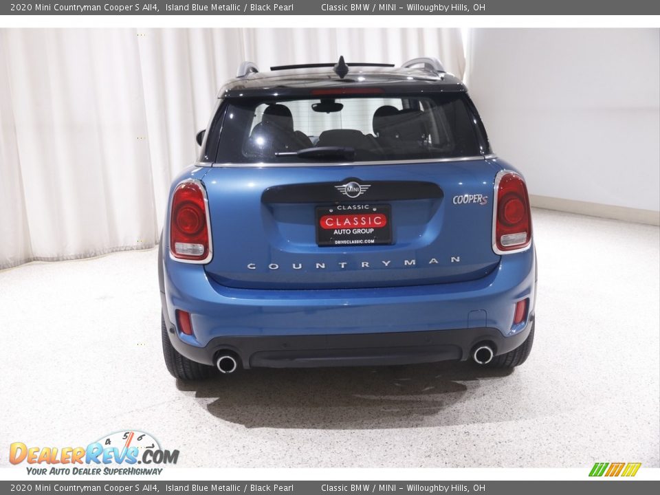 2020 Mini Countryman Cooper S All4 Island Blue Metallic / Black Pearl Photo #19