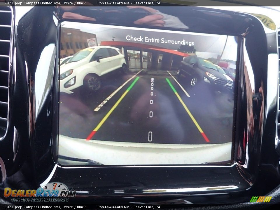 2021 Jeep Compass Limited 4x4 White / Black Photo #19