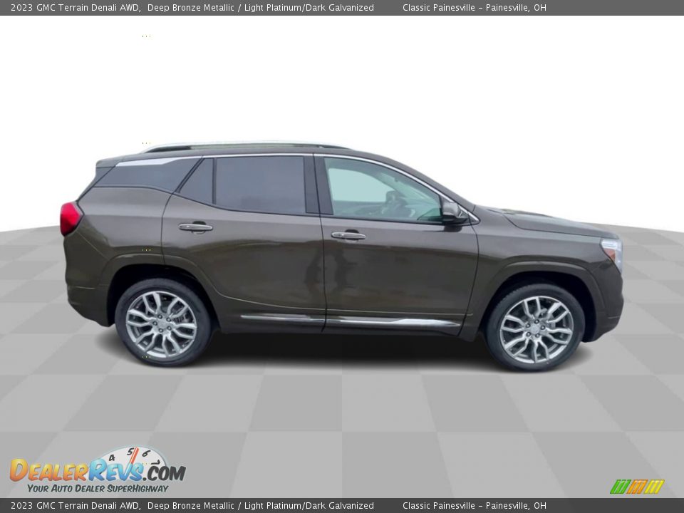 2023 GMC Terrain Denali AWD Deep Bronze Metallic / Light Platinum/Dark Galvanized Photo #9