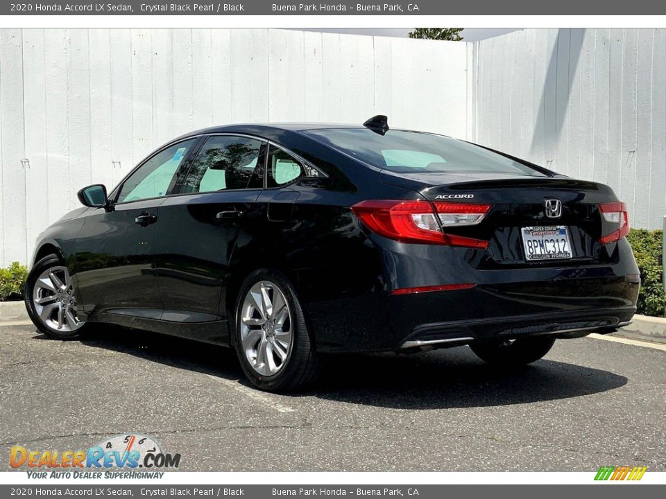 2020 Honda Accord LX Sedan Crystal Black Pearl / Black Photo #10