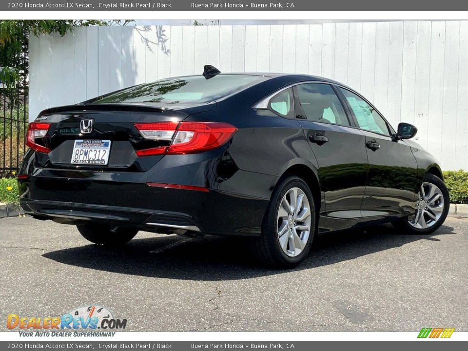 2020 Honda Accord LX Sedan Crystal Black Pearl / Black Photo #13