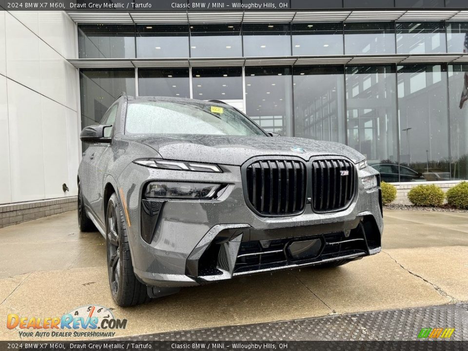 Dravit Grey Metallic 2024 BMW X7 M60i Photo #1