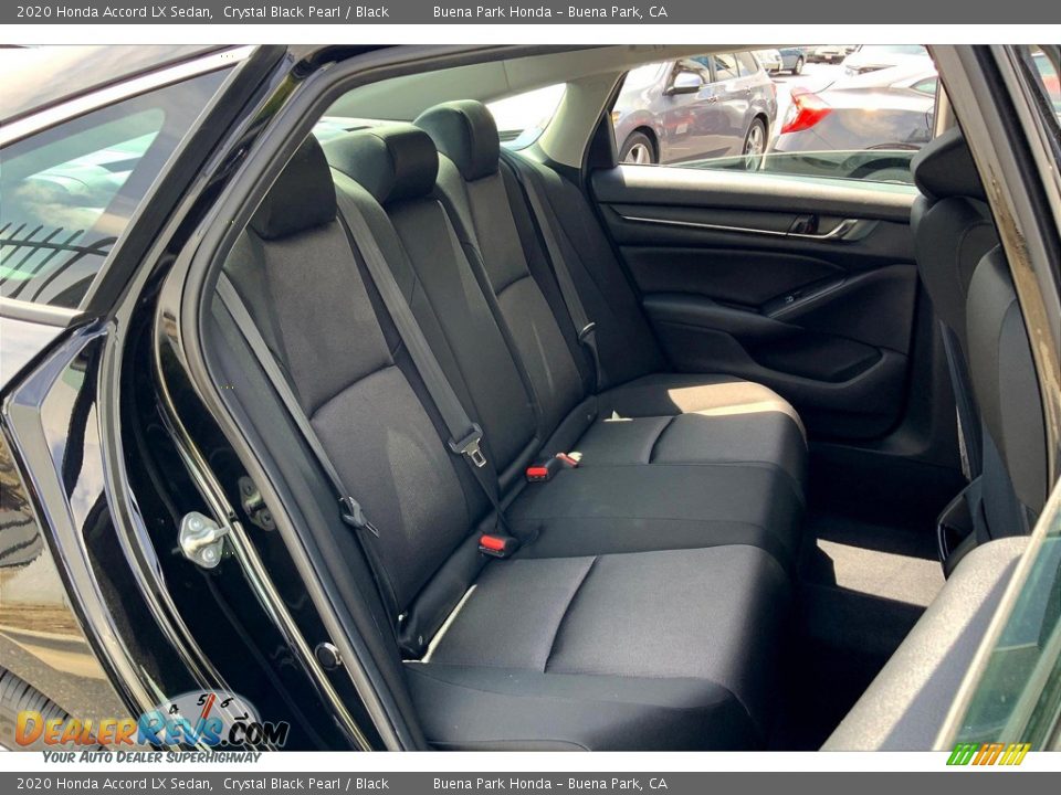 Rear Seat of 2020 Honda Accord LX Sedan Photo #26