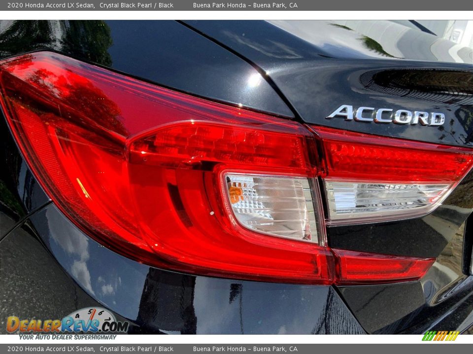 2020 Honda Accord LX Sedan Crystal Black Pearl / Black Photo #28