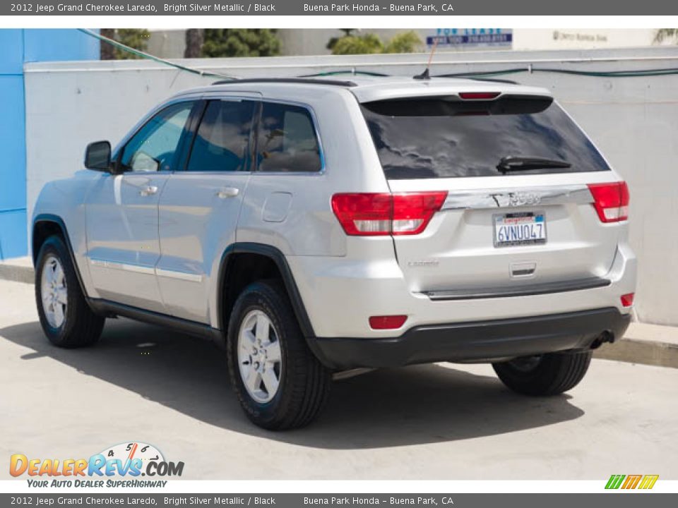 2012 Jeep Grand Cherokee Laredo Bright Silver Metallic / Black Photo #2