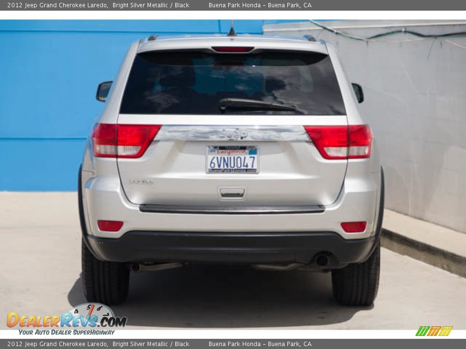 2012 Jeep Grand Cherokee Laredo Bright Silver Metallic / Black Photo #9