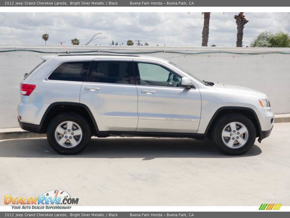 2012 Jeep Grand Cherokee Laredo Bright Silver Metallic / Black Photo #12