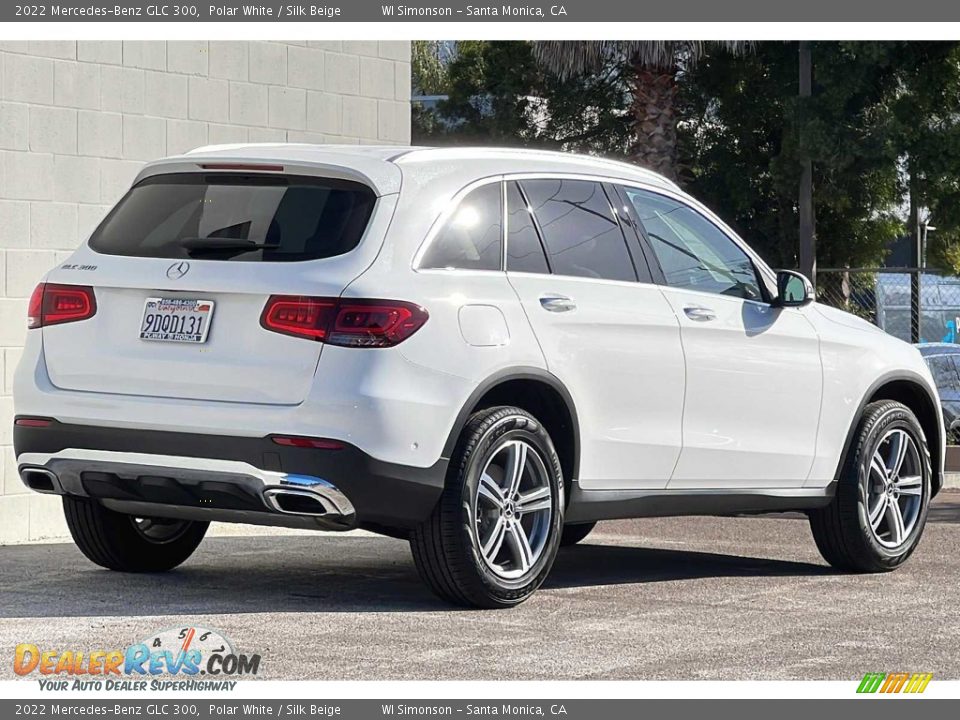 2022 Mercedes-Benz GLC 300 Polar White / Silk Beige Photo #4