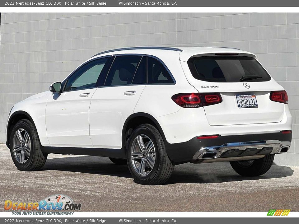 2022 Mercedes-Benz GLC 300 Polar White / Silk Beige Photo #6